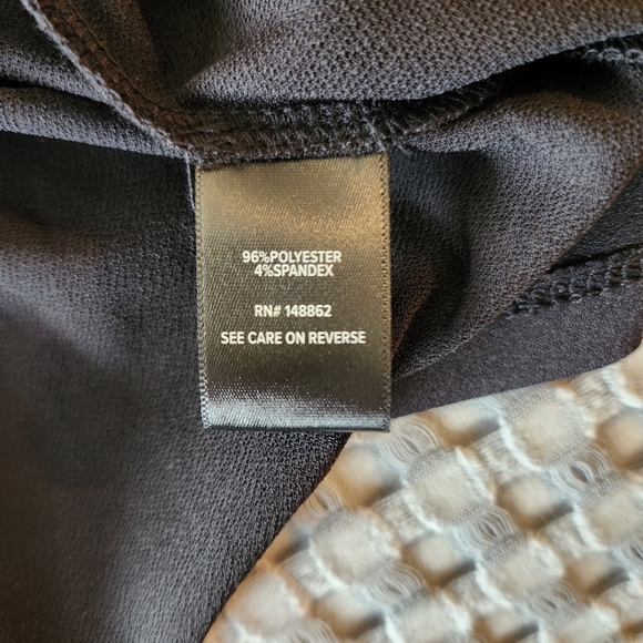 NWOT Torrid 1X Black Crepe Duster - Picture 7 of 9